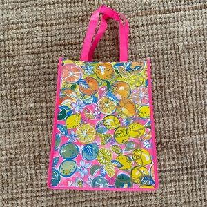 Lilly Pulitzer Lemon Shopping Bag
